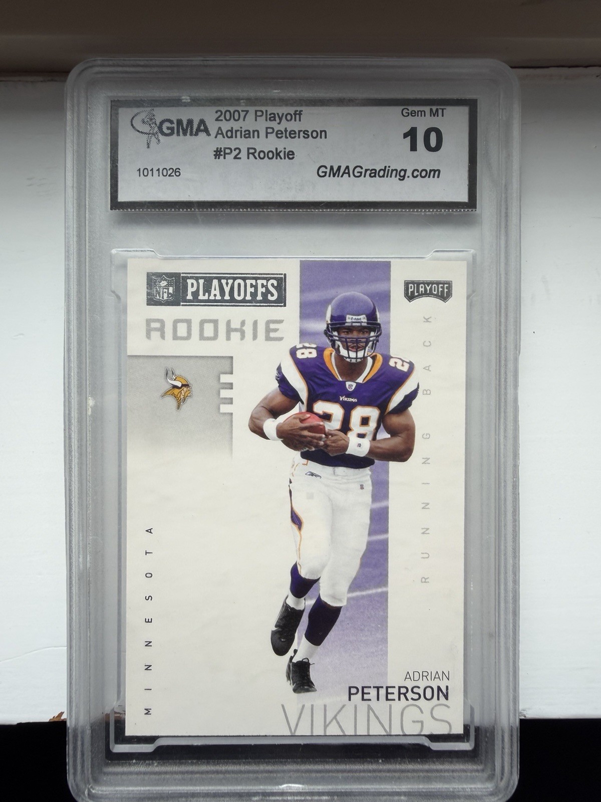 Adrian Peterson Playoff NFL Playoffs Preview #P2 Base