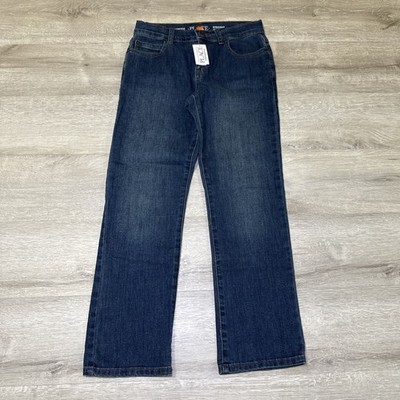 The Children's Place Denim Jeans Girls Size 8 Straight Fit Stretch Blue NWT