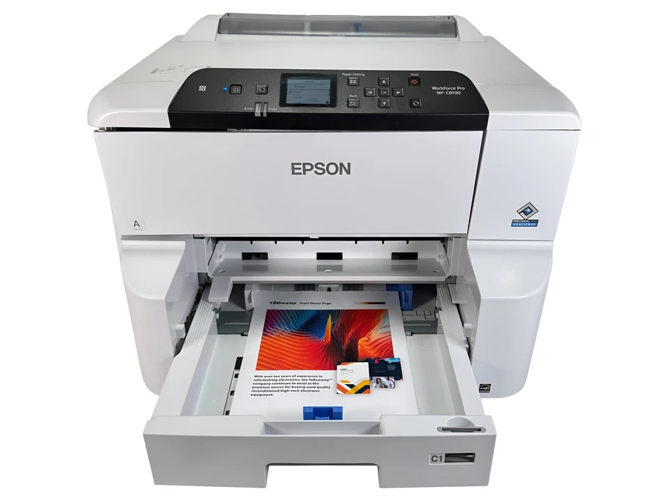 🖨️Epson WorkForce Pro WF-C8190 Duplex Wireless A3 Color Printer PCL/PostScript - Image 3 of 4