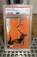 2003 Netpro #1 Serena Williams PSA 9