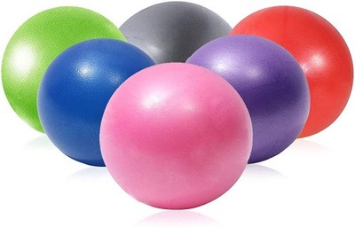 Xieccx Mini Yoga Balls 9 Inch Exercise Pilates Therapy Balance Barre Equipment