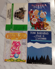 Christmas Piano Sheet Music Lot Of 4: Schaum Christmas - Magic In December...
