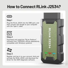 RLink J2534 State-of-the-Art Programming Tools with Original Factory Drivers