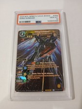 Wing Gundam PSA 10 - Battle Spirits Saga False Gods