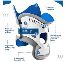 Ossur Miami J Cervical Collar 500 Tall New MJ-500