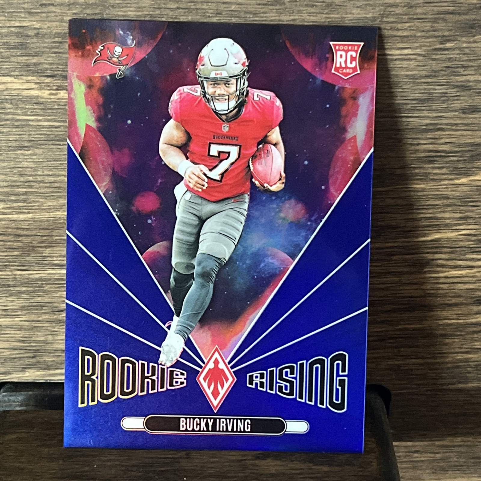 2024 Panini Phoenix Bucky Irving Rookie Rising RC Blue Prizm /50