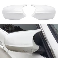 M3-Stil Weiß Spiegelkappen Außenspiegel Gehäuse Für BMW 3er E90 E91 E92 E93 LCI