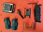 Vintage GI Joe WATER MOCASSIN Parts Lot Original 1984 Hasbro ARAH Vane Torpedo