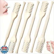 6PCS 2-in-1 Nose Hair Trimmer, Double-Sided Nasal Hair Cutter Tri