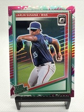 2025 Donruss Optic Rated Prospects Jarlin Susana #140 Jazz Variant