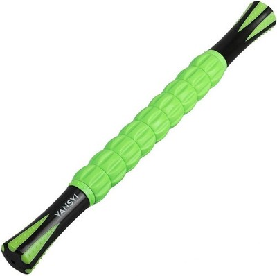 Yansyi Muscle Roller Stick Athletes Body Massage Stick Myofascial Trigger Green