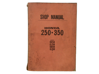 ホンダ　CB/CL250・CB/CL350　サービスマニュア　英語版 1968-1973 Honda CB CL 250 350 Shop service manual | eBay