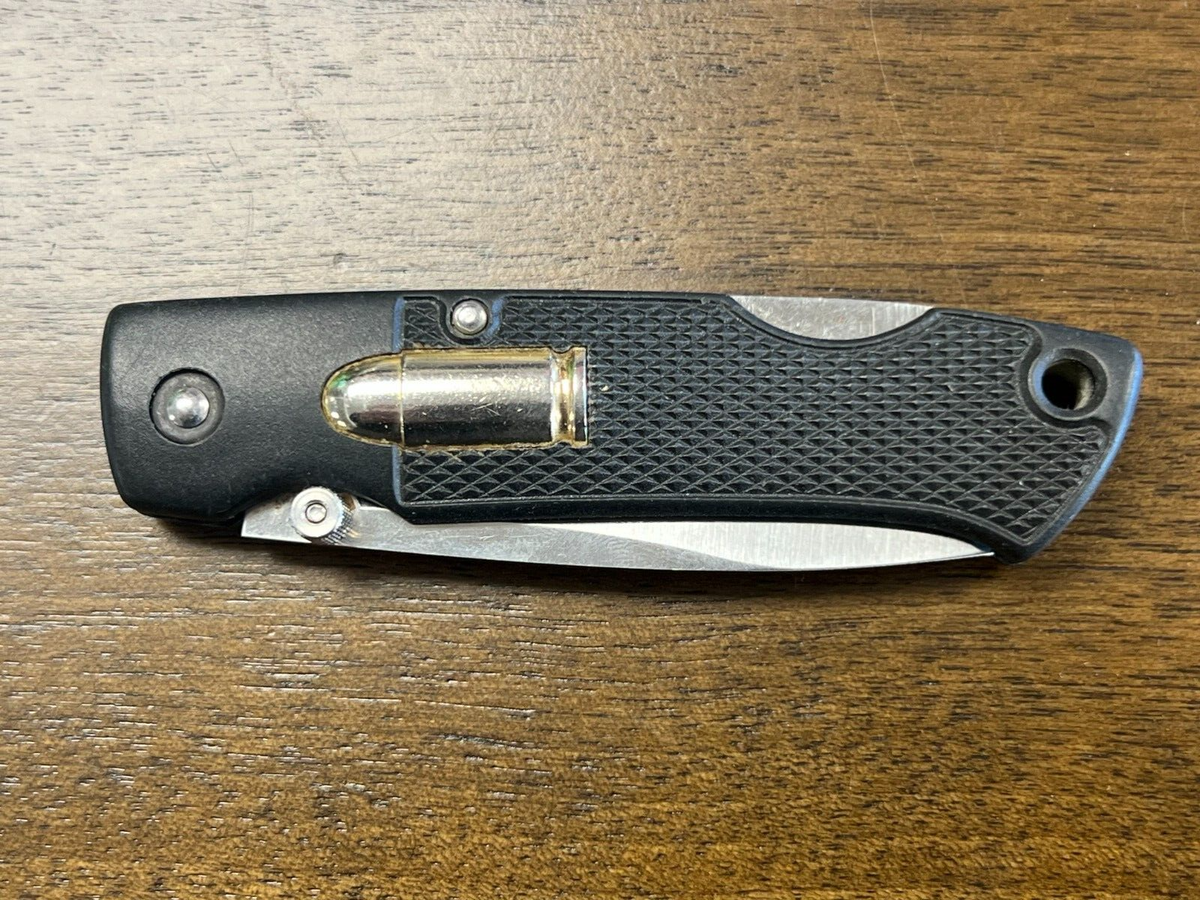 Beretta Serrated Pocket Knife Lock back w/ 