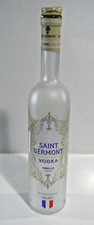 SAINT GERMONT  VODKA  VANILLA EMPTY SPIRIT BOTTLE 70cl GARDEN BAR PROP UPCYCLING