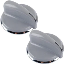 WH01X10462 Dryer Washing Machine Gray Control Knob Replaces WithAP4485269 2-PACK
