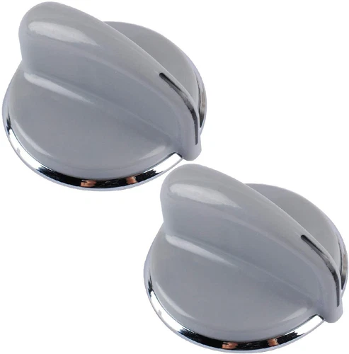 WH01X10462 Dryer Washing Machine Gray Control Knob Replaces WithAP4485269 2-PACK