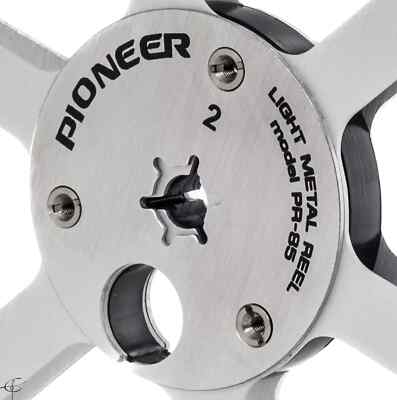 2X 7'' Pioneer Silver PR-85 Aluminum Reel to Reel RT-707 909 Empty