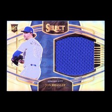 Jon Heasley RC 2022 Select Horizontal Rookie Jumbo Swatch Holo Royals 001/250