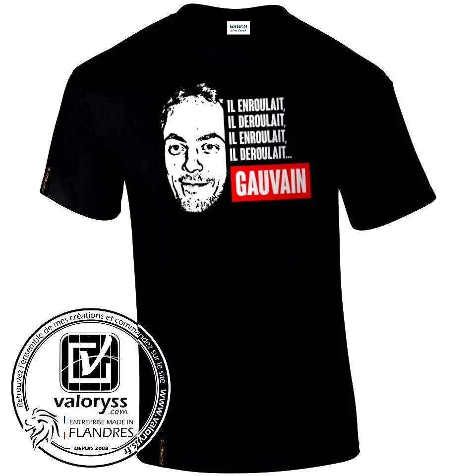 T-shirt Unisexe Floquage Sur Le Theme De Kaamelott - Photo 3/4