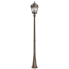 Lampe Candélabre Lampadaire Poste Lanterne Hauteur 295 CM Borne Lumineuse Jardin