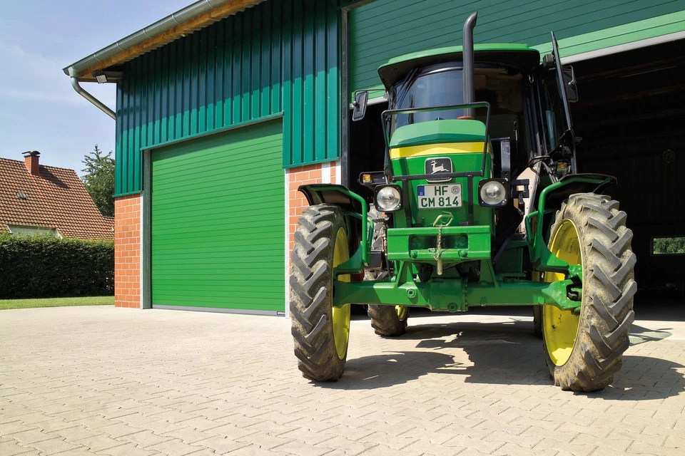 ✓ Hörmann Rolltor 3000 x 3000 mm Handrolltor Decotherm S SB 3 m Industrietor - Bild 2 von 4