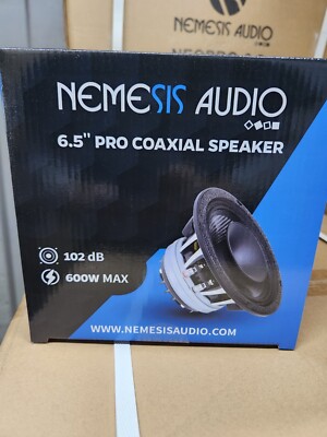 Nemesis Audio NEO-6.5WPF 6.5'' 4 Ohm Pro audio Coaxial Speaker (Single) Parlante