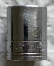 SK TOOLS USA 316, 3/8" DRIVE, 16MM. SOCKET, SHALLOW, 6 POINT.