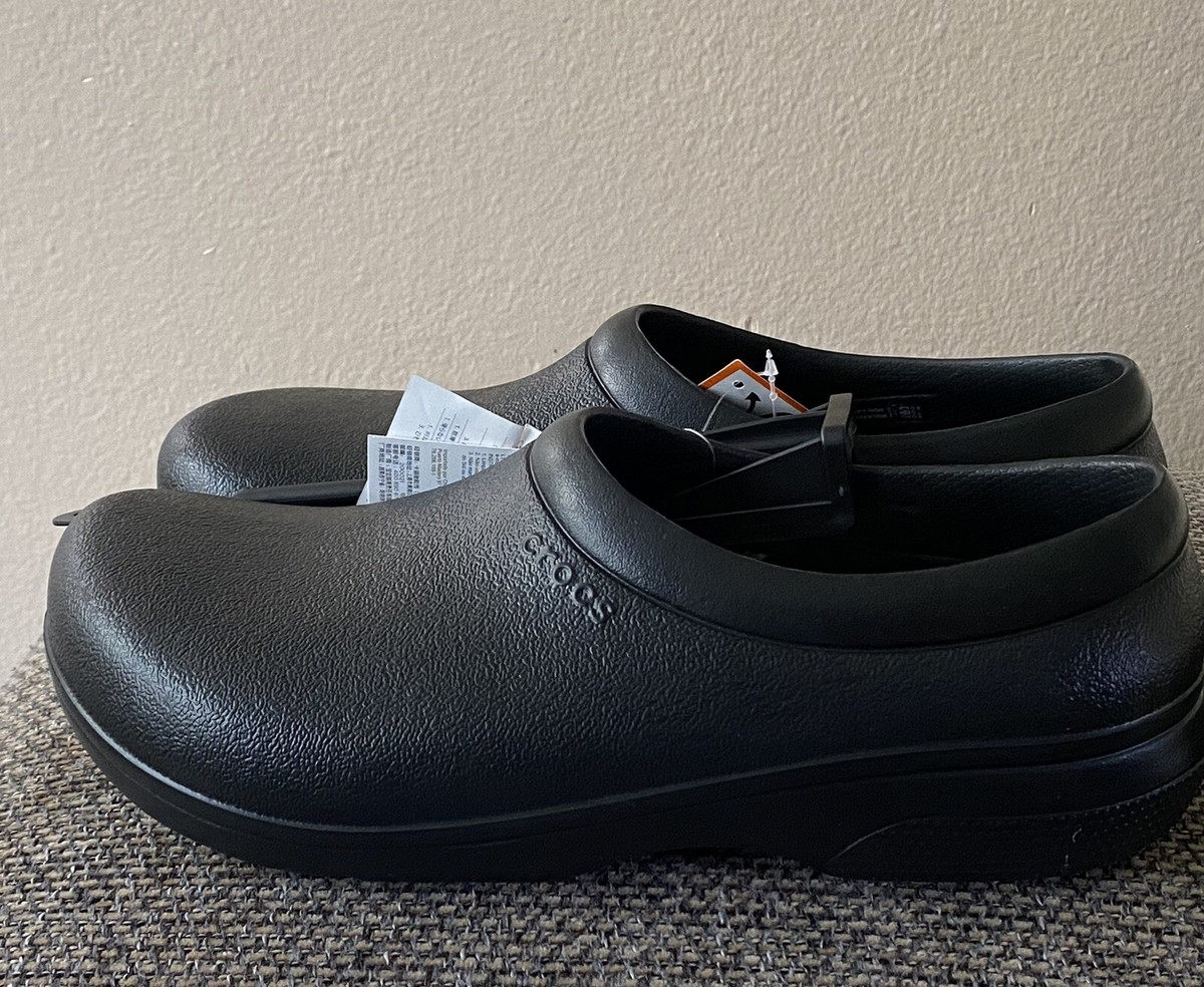 Crocs Men\'s and‎ Women\'s On The Clock Clogs | Slip Resistant Work Shoes Size 12 Crocs Men main image 2