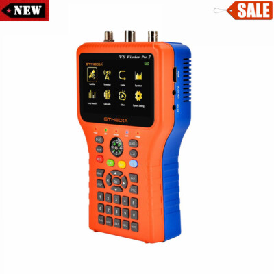 GTMEDIA V8 Pro2 HD Satellite Tester for DVB-S2/T2/C AHD H.265 New #E5