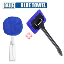 Microfiber Car Wiper & Spray Windshield Glass Cleaning Tool Window Cleaner Brush