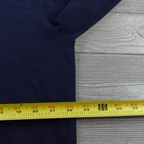 NEW James Bark Button Down Shirt Men's XL Pique Long Sleeve Dress Navy Shirt NWT - Picture 7 of 9