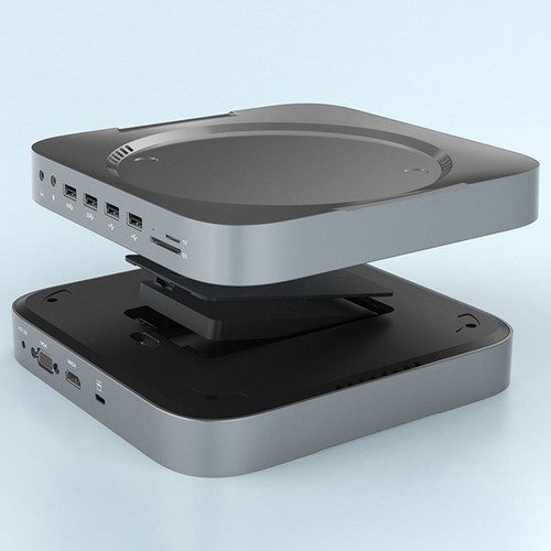 Boîtier Disque Dur Station d'accueil Compatible HDMI Type-c Hub pour Mac Mini - Photo 17/24