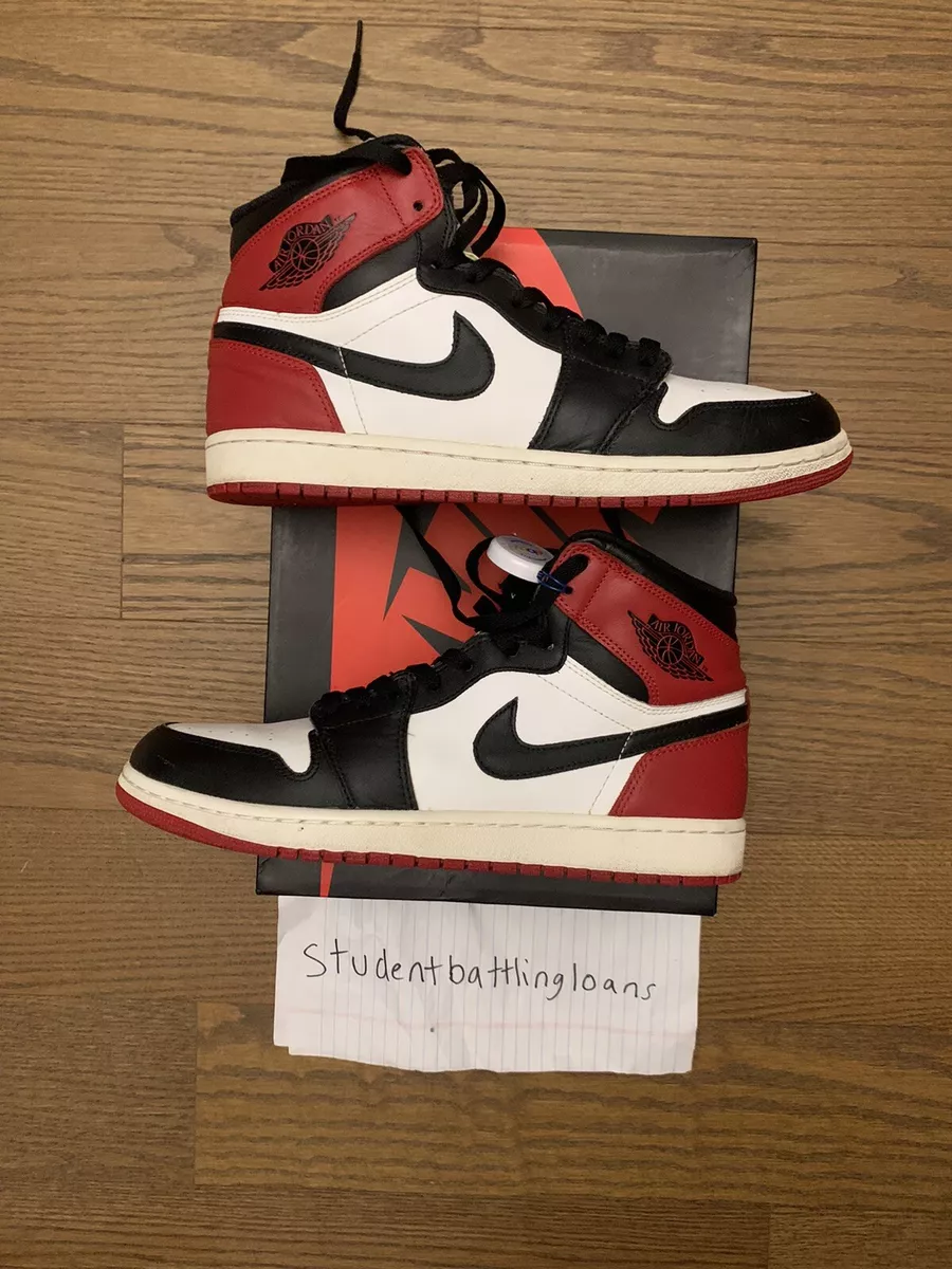 Jordan 1 black toe best sale 2013
