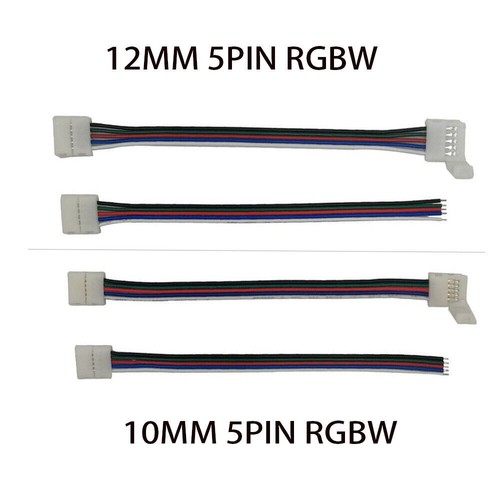 2pin 3pin 4pin 5pin 6pin LED Connector Solderless Adapter Fo RGB RGBW LED Strip - Picture 4 of 13
