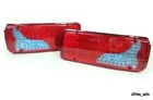 PAIR OF 12V REAR TAIL LED LIGHTS LAMPS FOR MERCEDES SPRINTER VW CRAFTER CHASSIS