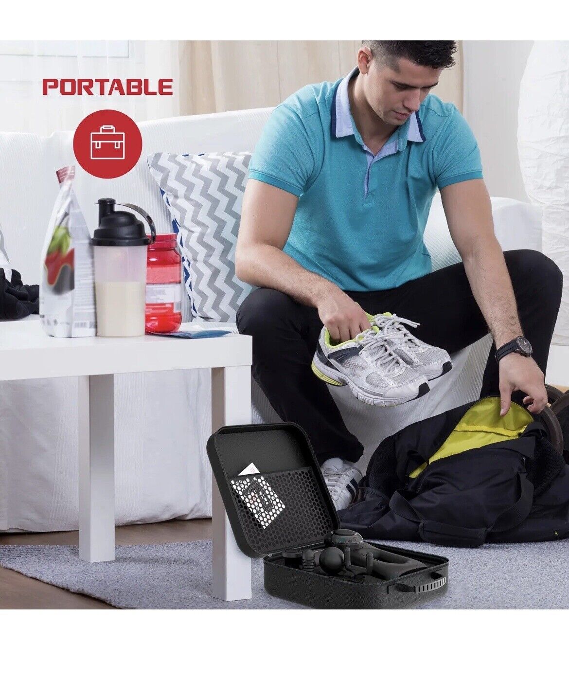 FitRx Pro Muscle Massage Gun, Handheld Percussion Massager eBay