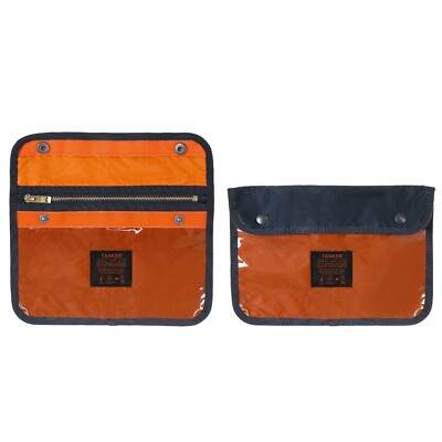 PORTER TANKER 3WAY DOCUMENT BAG W zip 622-26107 IRON BLUE Yoshida