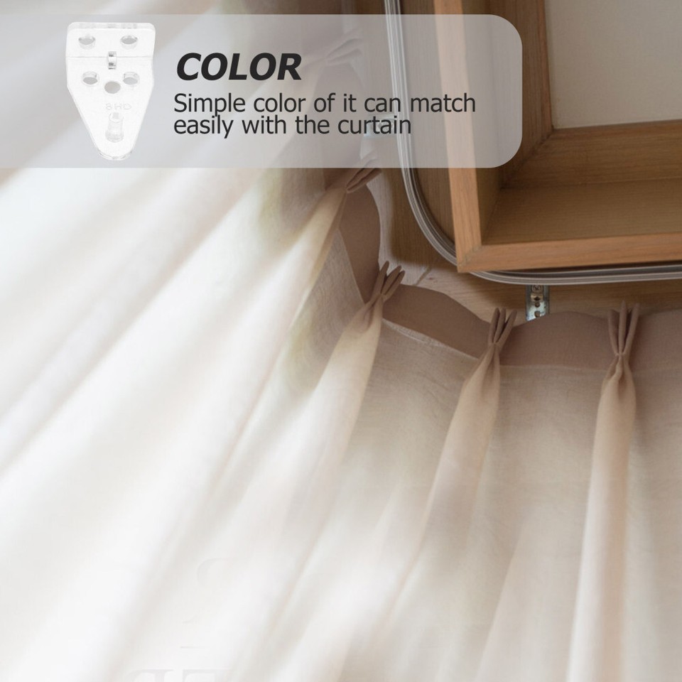 20 Pcs Roller Blind Hold down Clips Rv Brackets Hook Tilt