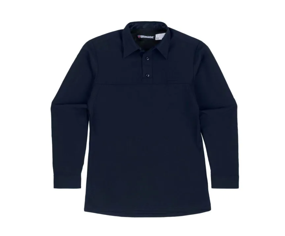 BLAUER 8371 MENS DARK NAVY L/S ARMORSKIN UNIFORM SHIRT