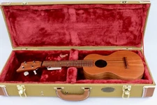 Fremont Brand Handsome Tweed Square Ukulele Hard Case Concert Size