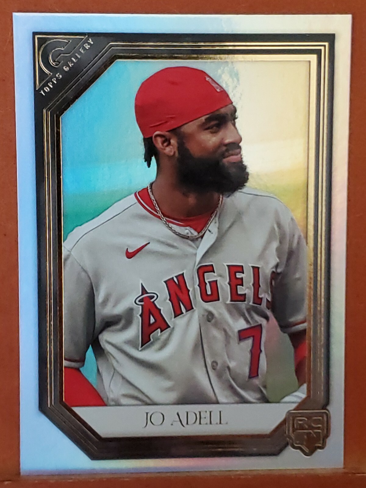 2021 Topps Gallery Rainbow Foil #95 Jo Adell ANGELS 