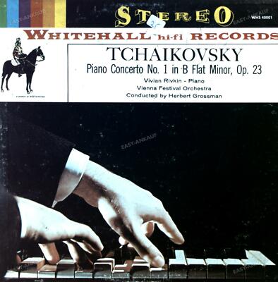 Tchaikovsky,Vivian Rivkin - Piano Concerto No.1 In B Flat Minor Op.23 US LP ´