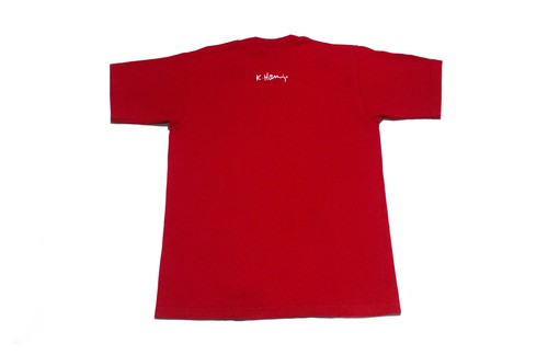 Vintage 90er Jahre Keith Haring T-Shirt drei Augen Originalgröße Small Pop Shop - Bild 7 von 8