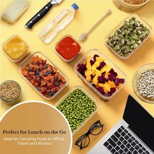 Set of Sealed Food Storage Containers with Lids - 36, BPA-Free Containers