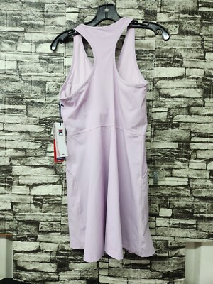 FILA Tennis Dress Womens Small VNeck Built in Bra Sun Protection Lavender  Purple | eBay