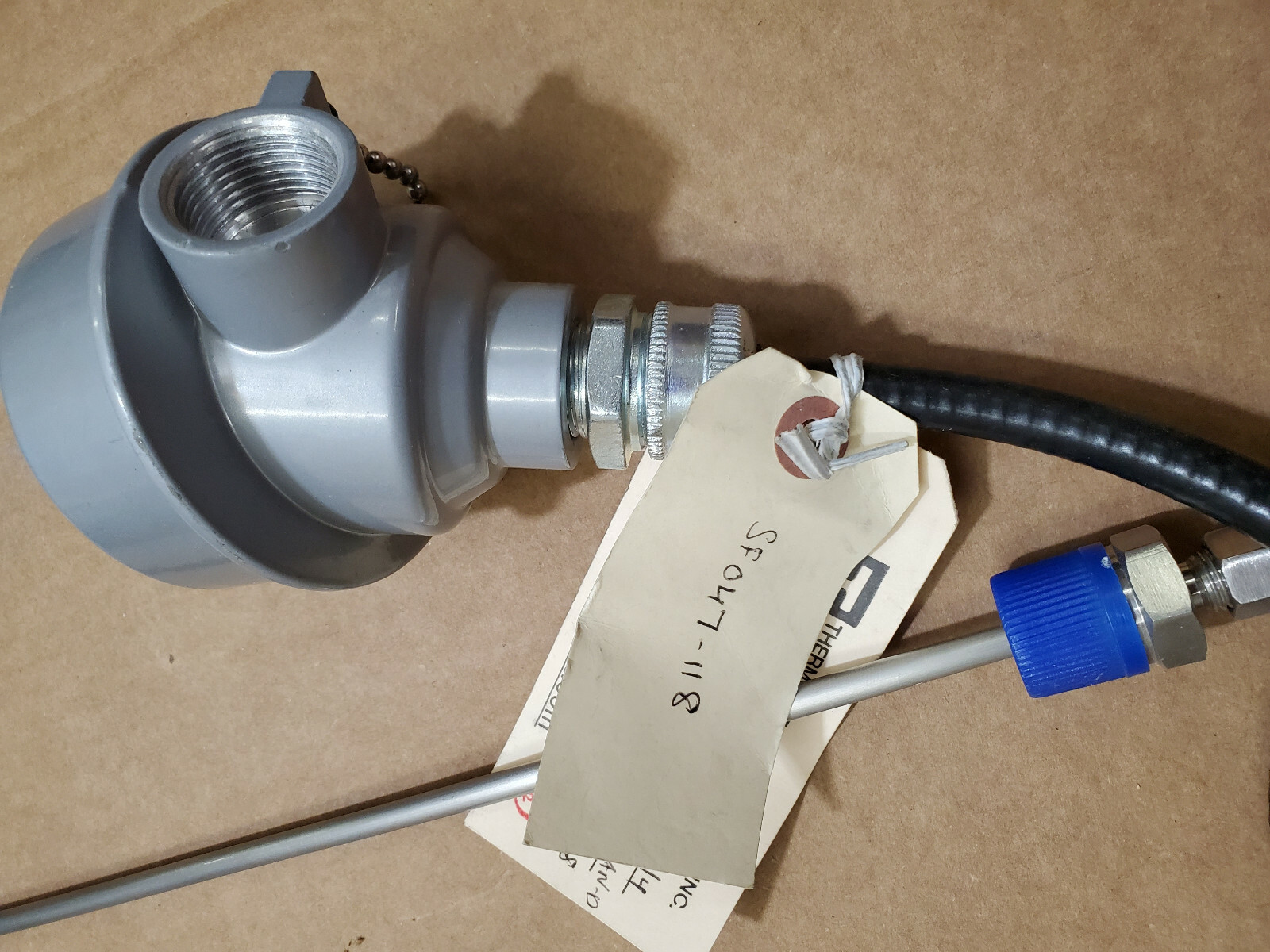 24" Thermocouple Kit J Type #TC-J-24 Sensor Probe Rod Explosion Proof Industrial
