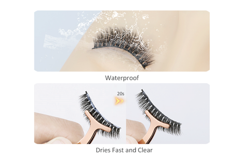 Uzuri Life Super Strong Eyelash Glue - Waterproof, Latex-Free, Clear Adhesive - Picture 3 of 6