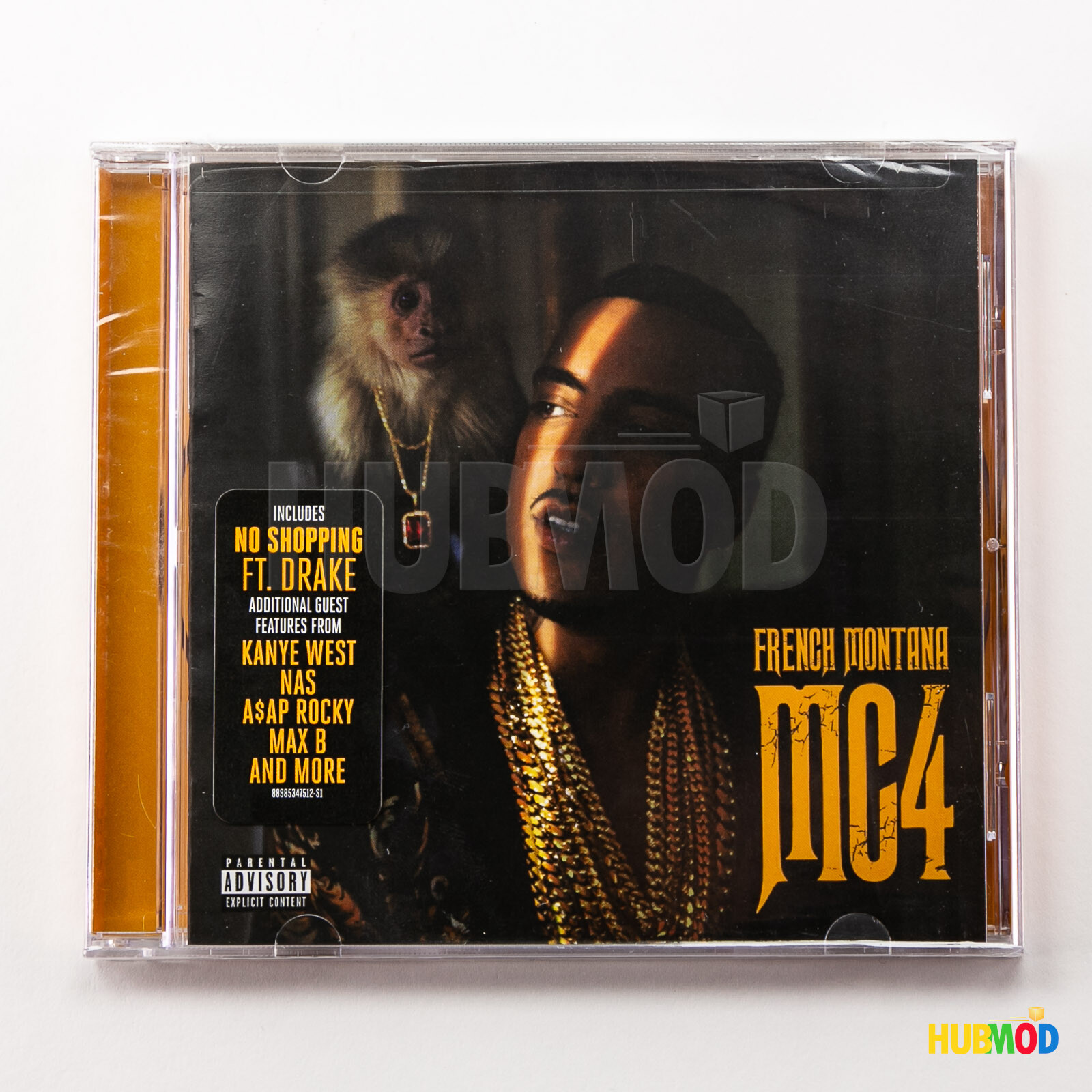 FRENCH MONTANA - MC4 CD with Drake, A$AP Rocky, Kanye West, Nas & More - NEW