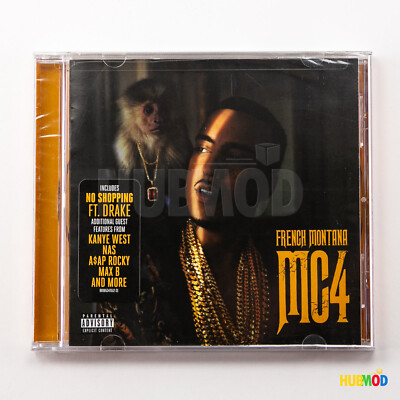 FRENCH MONTANA - MC4 CD with Drake, A$AP Rocky, Kanye West, Nas & More - NEW