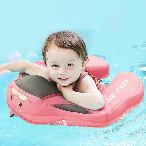 Swimming Aid Toys Baby Swim Float Chest Swimming Ring Pink Trainer - Picture 5 of 9